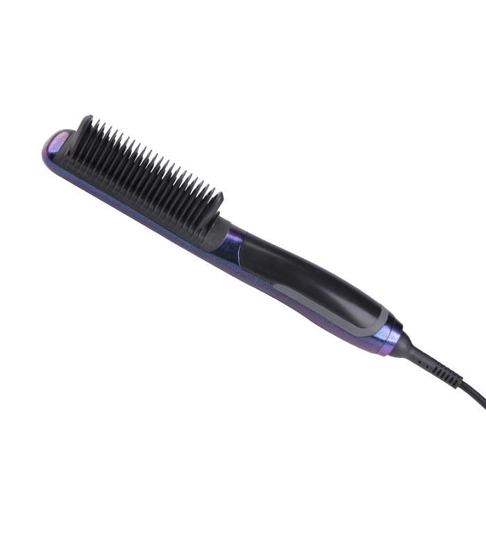 ZUOER ZR-1006 برس صاف کننده موی برقی شانه طبیعی صاف کننده به صورت عمده